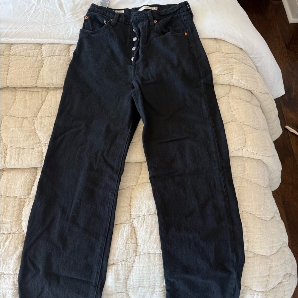 Levi’s Ribcage Straight Ankle Jeans